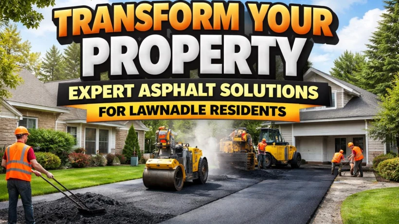 Transform Your Property: Expert Asphalt Solutions for Lawndale Residents